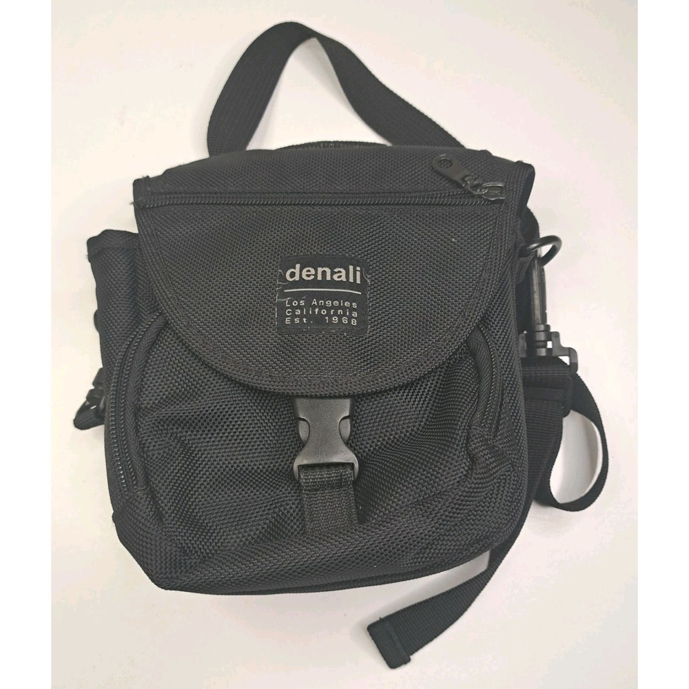 DENALI Camera Bag ‎ Media Storage Black 8x7x4" Adjustable Strap Photography